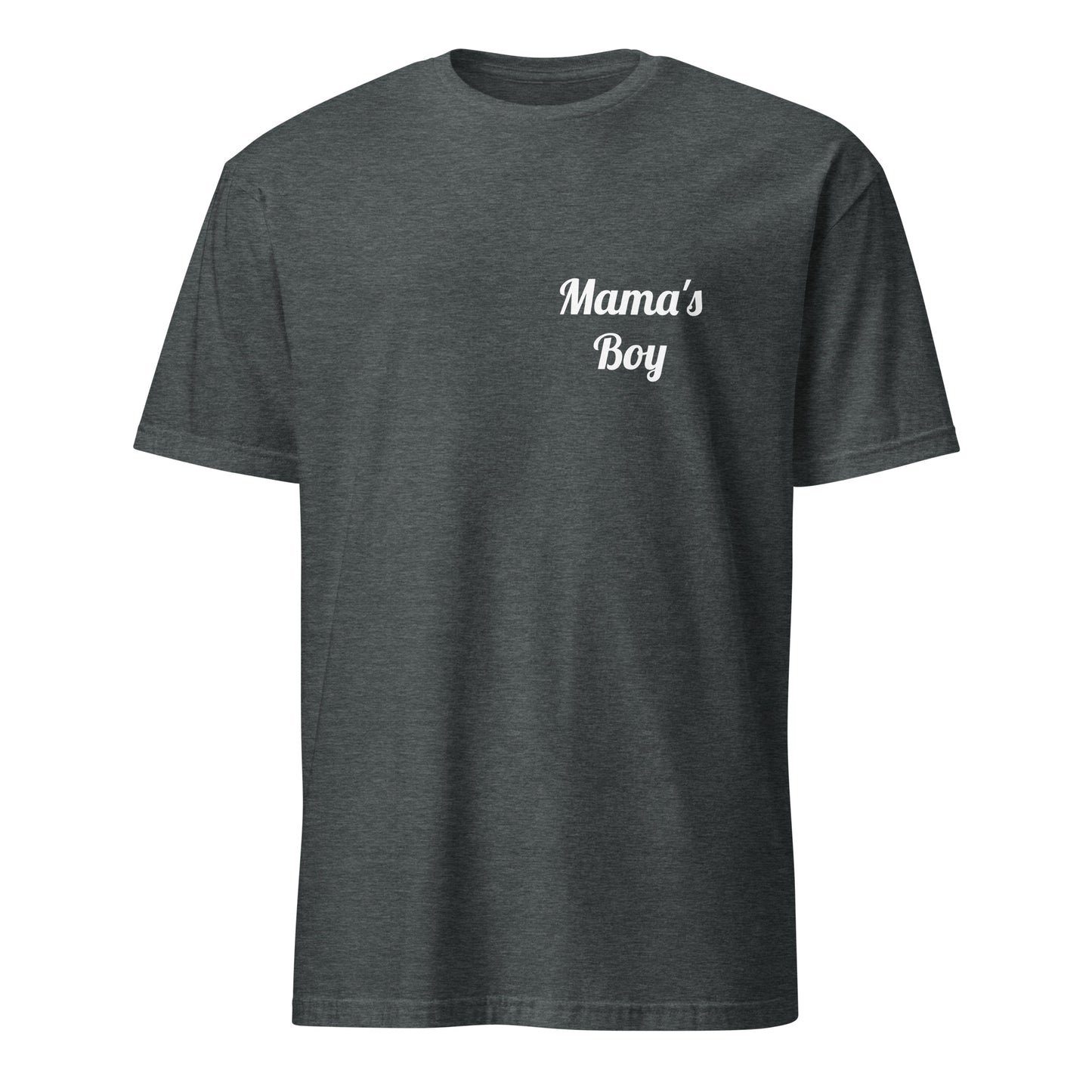 Mama's Boy Embroidered Short-Sleeve Unisex T-Shirt